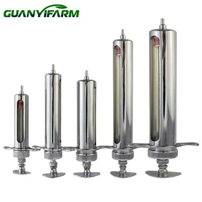 Veterinární kovová stříkačka